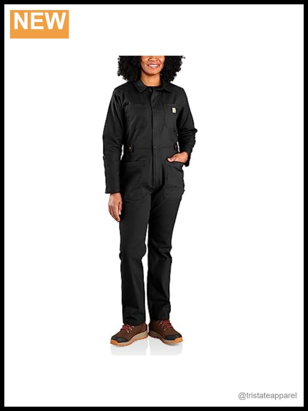 Rugged Flex Relaxed Fit Canvas Coveralls Adjustable Waist Work